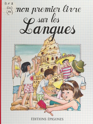 cover image of Mon premier livre sur les langues